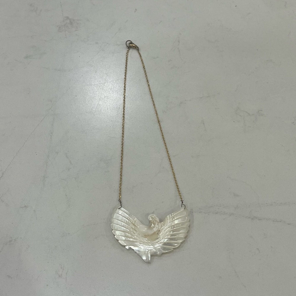 Urban Outfitters pearly Pheonix necklace - Picture 2 of 9